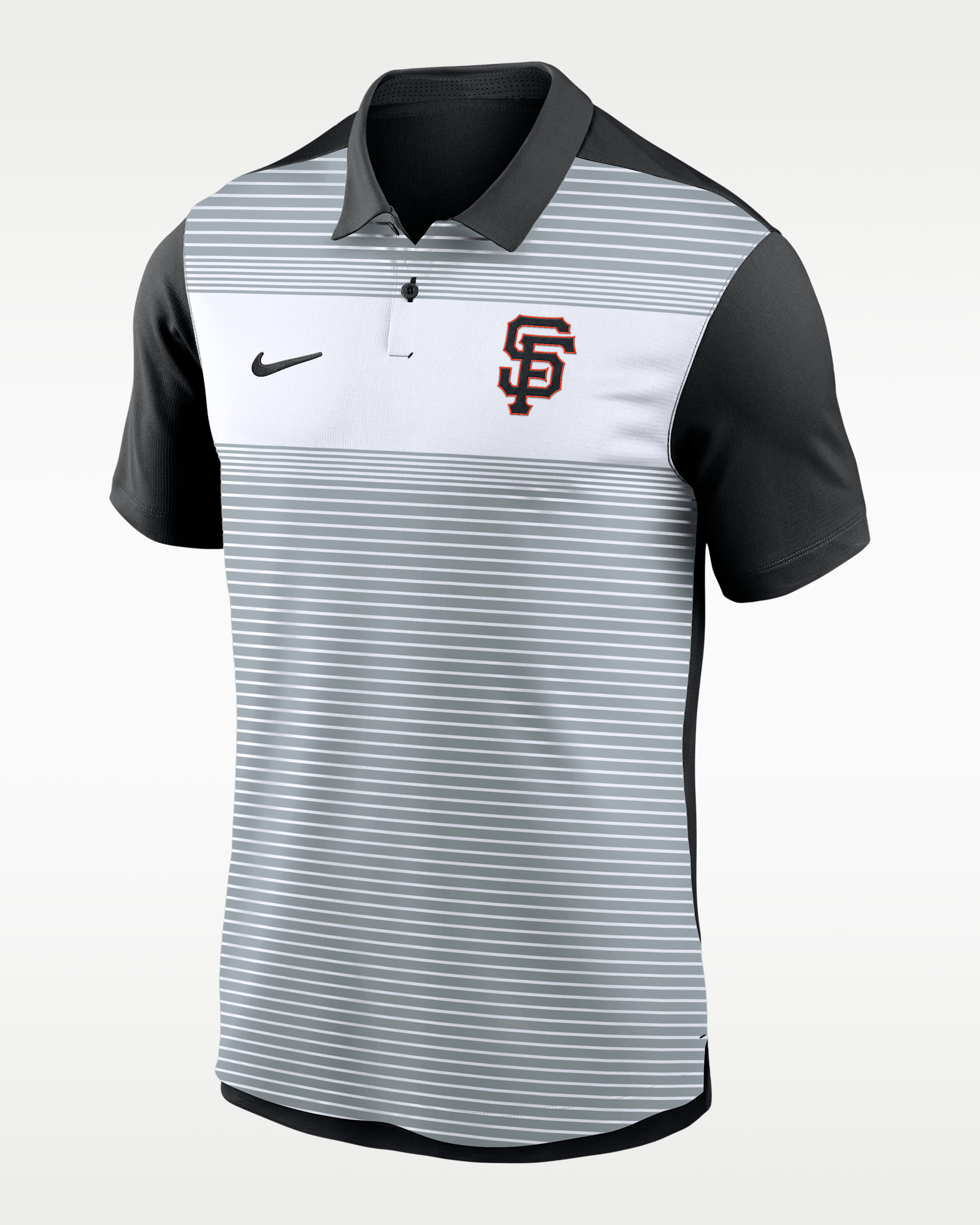 San Francisco Giants Striped Vapor Polo Men's Nike Dri-FIT MLB